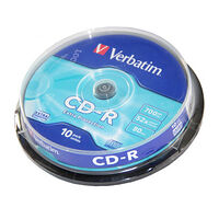 VERBATIM CD-R 52x 700MB 10-pack Spindel