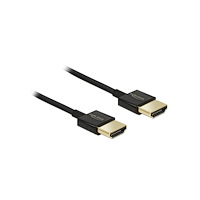 DeLOCK Delock Slim Premium - HDMI-kabel med Ethernet - 3 m