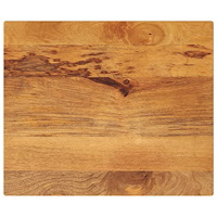 vidaXL Bordsskiva 60x50x3,8 cm rektangulär massivt mango-trä