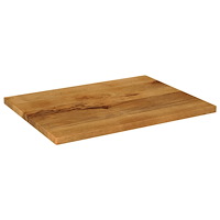 vidaXL Bordsskiva 70x50x2,5 cm rektangulär massivt mango-trä