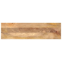 vidaXL Bordsskiva 100x40x2,5 cm rektangulär massivt mango-trä