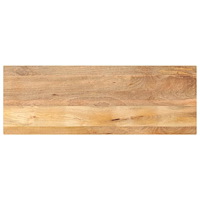 vidaXL Bordsskiva 160x50x2,5 cm rektangulär massivt mango-trä