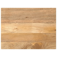 vidaXL Bordsskiva 70x60x2,5 cm rektangulär massivt mango-trä