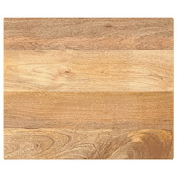 vidaXL Bordsskiva 60x50x3,8 cm rektangulär massivt mango-trä