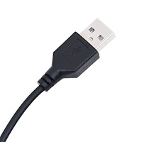 vidaXL Sängbord med LED-lampor 2 st rökfärgad ek konstruerat trä