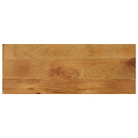 vidaXL Bordsskiva 70x30x2,5 cm rektangulär massivt mango-trä