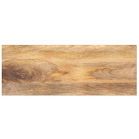 vidaXL Bordsskiva 90x40x2,5 cm rektangulär massiv mango-trä