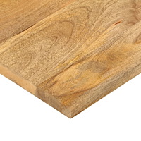 vidaXL Bordsskiva 80x60x2,5 cm rektangulär massivt mango-trä