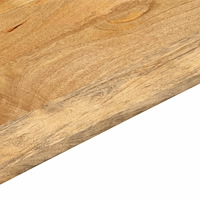 vidaXL Bordsskiva 70x60x3,8 cm rektangulär massivt mango-trä