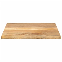 vidaXL Bordsskiva 80x80x3,8 cm fyrkantig massivt mango-trä