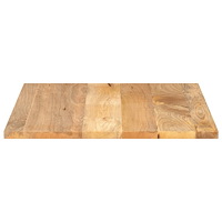 vidaXL Bordsskiva 80x80x3,8 cm fyrkantig massivt mango-trä
