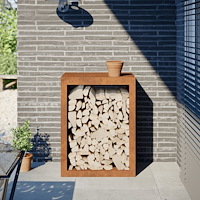 vidaXL Vedställ 60x40x80 cm väderbeständigt stål