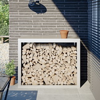 vidaXL Vedställ vit 100x40x80 cm stål