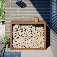vidaXL Vedställ 100x40x80 cm väderbeständigt stål