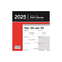 Carousel Calendars Essential Week-to-View Easel Desk Calendar 2025 (häftad, eng)