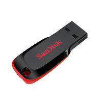 SANDISK USB-minne 2.0 Blade 128GB Svart