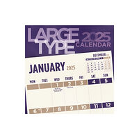 Carousel Calendars Large Type Square Wall Calendar 2025 (häftad, eng)