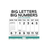 Carousel Calendars Essential Big Letters Big Numbers Square Wall Calendar 2025 (häftad, eng)