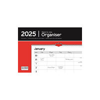 Carousel Calendars Essential Organiser Week-to-View Planner A4 Calendar 2025 (häftad, eng)