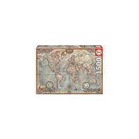 Paul Lamond Games Political Map of the World 1500pc Puzzle (häftad, eng)