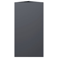 vidaXL Odlingslådor 2 st antracit triangulär 40x34,5x70 cm stål