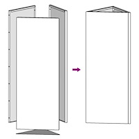 vidaXL Odlingslådor 2 st antracit triangulär 40x34,5x70 cm stål