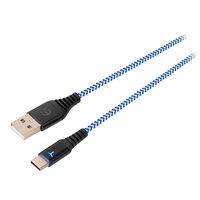 EgoGear Cable SCH10 White/Blue Type-C 3m braided for PS5