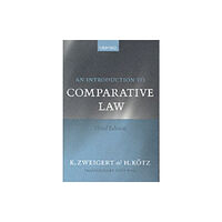 Oxford University Press An Introduction to Comparative Law (häftad, eng)