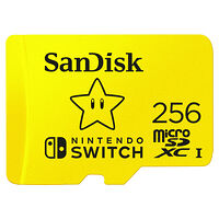 SANDISK MicroSDXC Nintendo Switch 256GB UHS-I,100/90