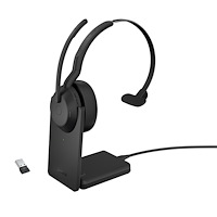 Jabra Jabra Evolve2 55 UC Mono - headset - med laddningsställ