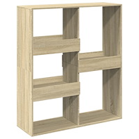 vidaXL Rumsavdelare sonoma-ek 100x33x115 cm konstruerat trä
