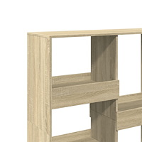 vidaXL Rumsavdelare sonoma-ek 100x33x115 cm konstruerat trä