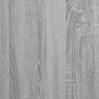 vidaXL Rumsavdelare grå sonoma 100x33x94,5 cm konstruerat trä
