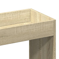 vidaXL Högskåp sonoma-ek 92x33x180 cm konstruerat trä