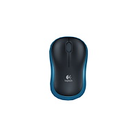 Logitech Mus LOGITECH M185 trådlös blå