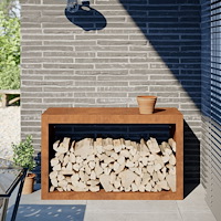 vidaXL Vedställ 100x40x60 cm väderbeständigt stål
