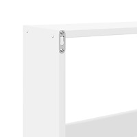 vidaXL Väggskåp 158x18x53 cm vit konstruerat trä
