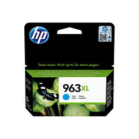 Hewlett-Packard HP 963XL - Lång livslängd - cyan - original - bläckpatron