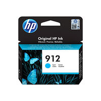 Hewlett-Packard HP 912 - cyan - original - bläckpatron