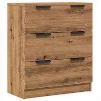 vidaXL Skänk ek 60x30x70 cm konstruerat trä