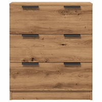 vidaXL Skänk ek 60x30x70 cm konstruerat trä
