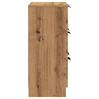 vidaXL Skänk ek 60x30x70 cm konstruerat trä