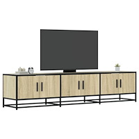 vidaXL Tv-bänk sonoma-ek 180x35x41 cm konstruerat trä