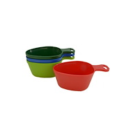 No Brand Kåsa / kopp i hård plast,sorterade färg.