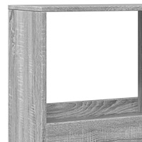 vidaXL Bokhylla grå sonoma 100x33x175 cm konstruerat trä