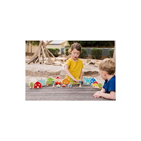 No Brand Småstaden i trä 20 delar