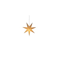 KONSTSMIDE Pappersstjärna Star 60cm beige