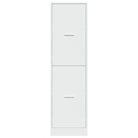vidaXL Apoteksskåp vit 40x41x144,5 cm konstruerat trä