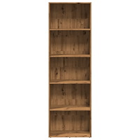 vidaXL Bokhylla ek 60x30x189 cm konstruerat trä