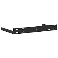 vidaXL Svävande hyllor 2 st 60x23,5x4 cm konstruerat trä